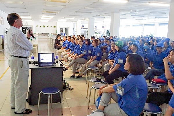 Training by an external agency