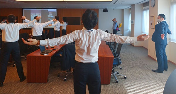 ラジオ体操動画を活用し、身体活動を維持