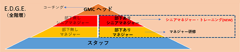 階層別トレーニングの概要図
