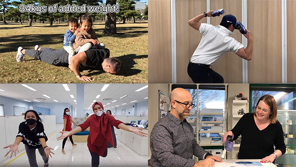 グローバルの健康増進イベント