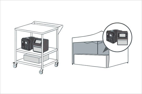 高いモビリティ性