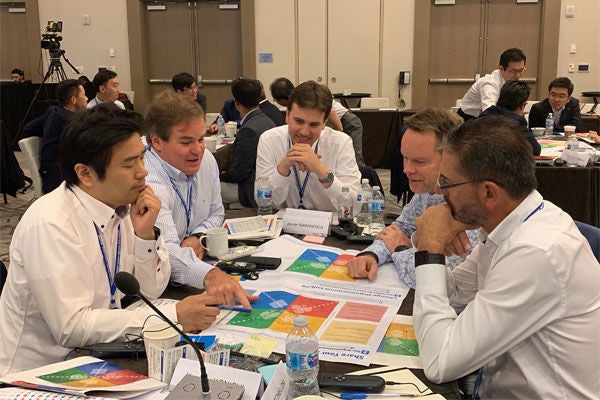 Scene from a SATO Values workshop