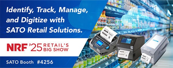 SATO America Brings Retail Digitization Solutions to NRF 2025 | SATO