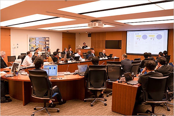 A regular global R&D meeting