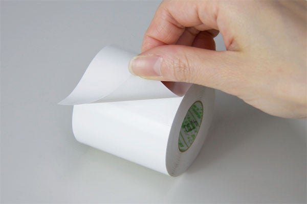 Linerless label by SATO