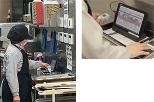 Logging data during food preparation